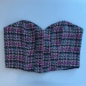 Zara Corset Crop Top